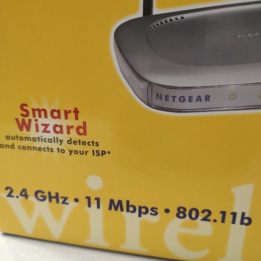 Netgear MR814 V2 11 Mbps 4-Port 10/100 Wireless‎ B Router - Picture 3 of 8